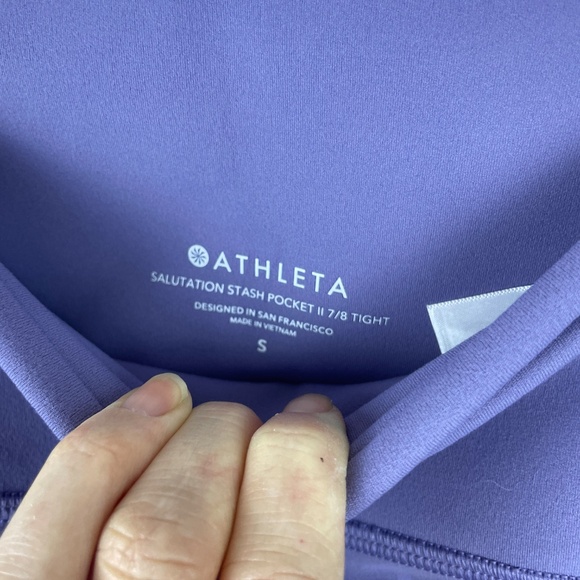 Athleta Salutation Stash II 7/8 Tight NWT - Picture 7 of 10